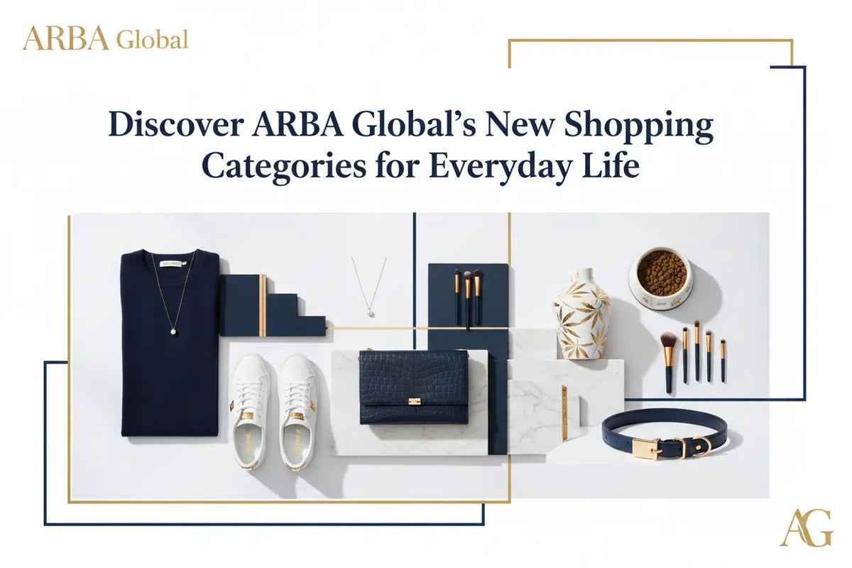 Navy blue crocodile-textured clutch purse with gold-tone hardware featured in explore new shopping categories at ARBA Global.