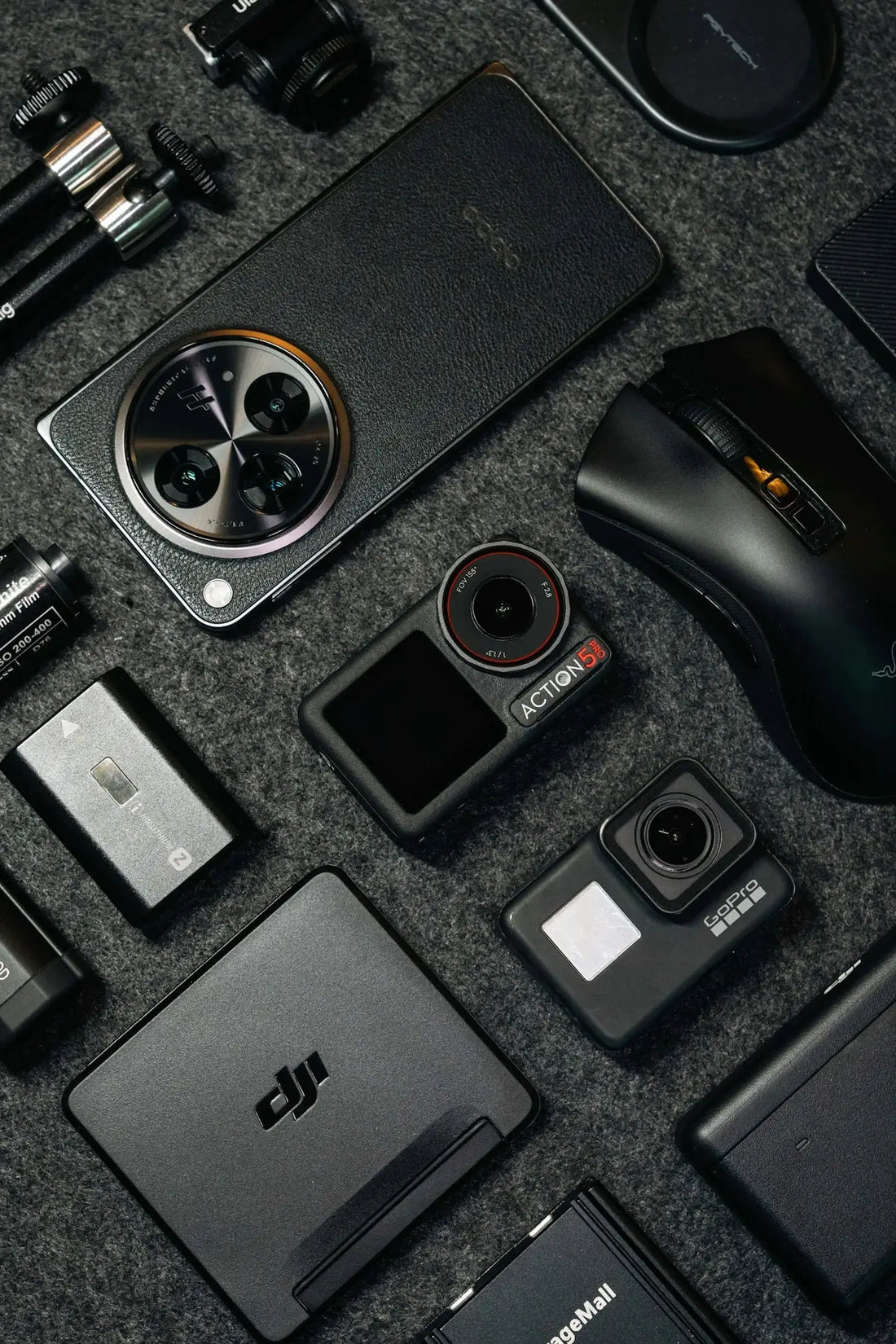 Black oppo phone back side with circular camera module and metallic accents featured in arba global store innovations article