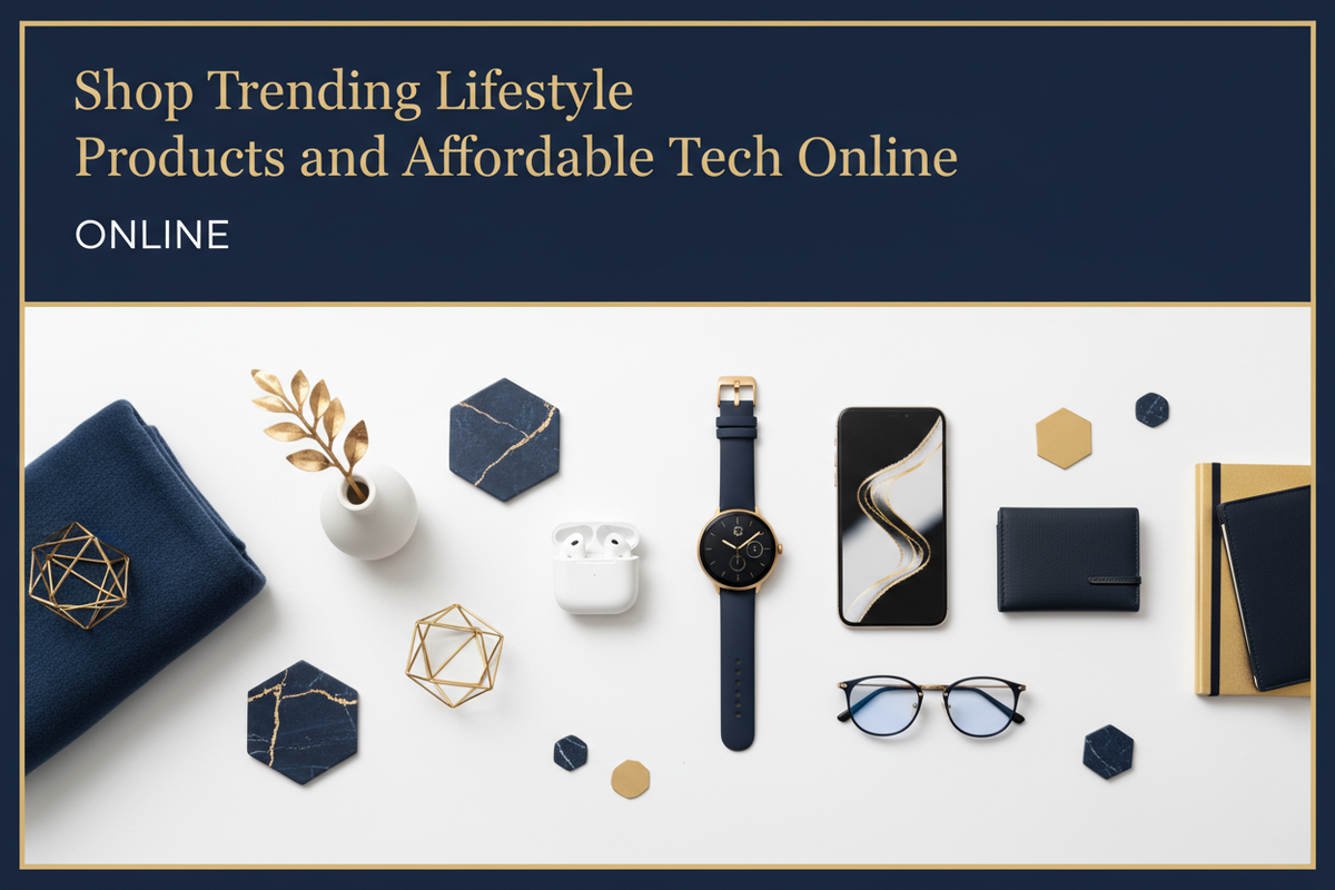 Lifestyle products and affordable tech including gadgets, fashion accessories and home essentials at ARBA Global