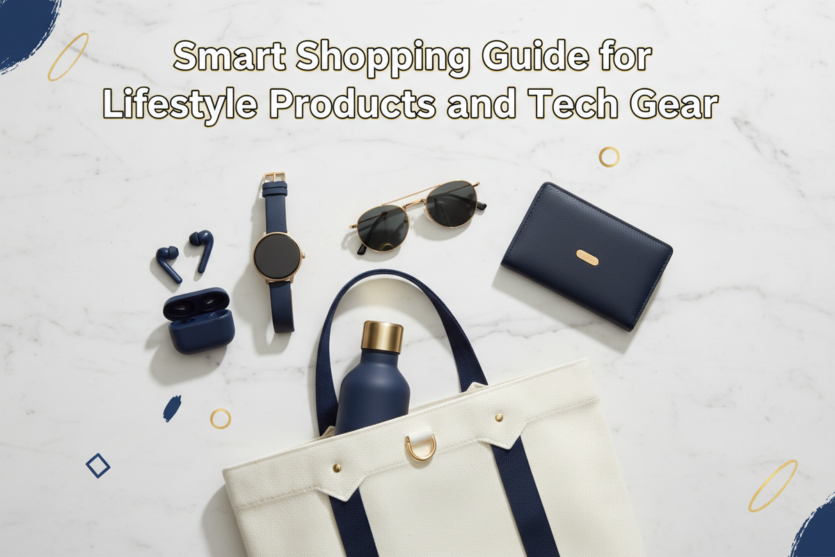 Smart online shopping guide featuring technology products, fashion clothing and home essentials from ARBA Global