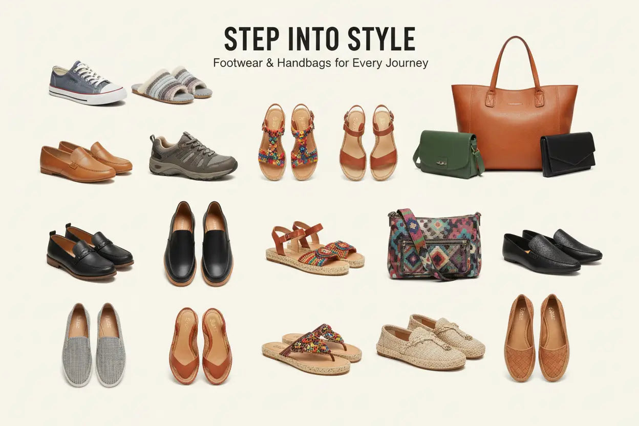 Tan leather tote bag with top handles and structured shape from the Premium Footwear and Designer Handbags collection.