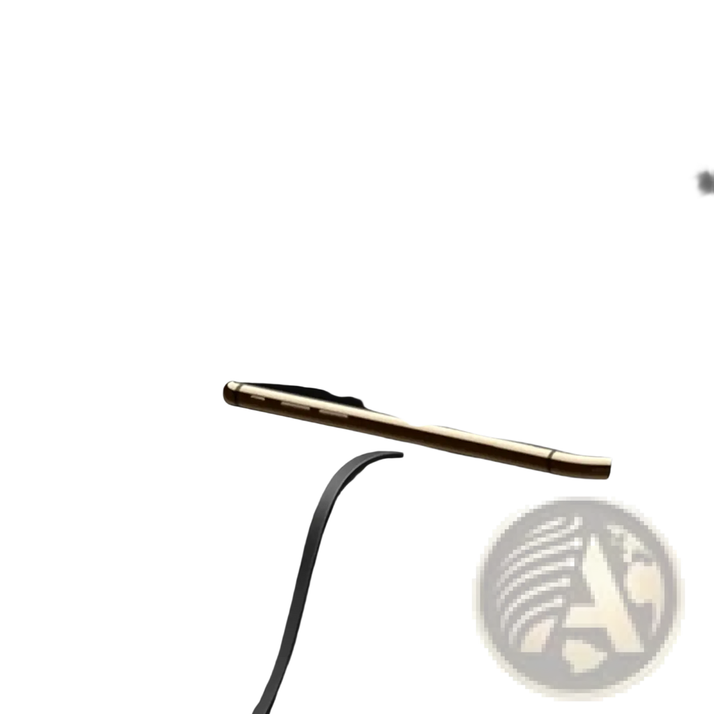 Gold-colored smartphone resting in black car center console with 15w fast wireless car charger pad for convenient charging