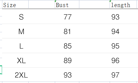 The table displays size measurements for a floral print halter midi dress for women, including bust and length dimensions from size s to 2xl.
