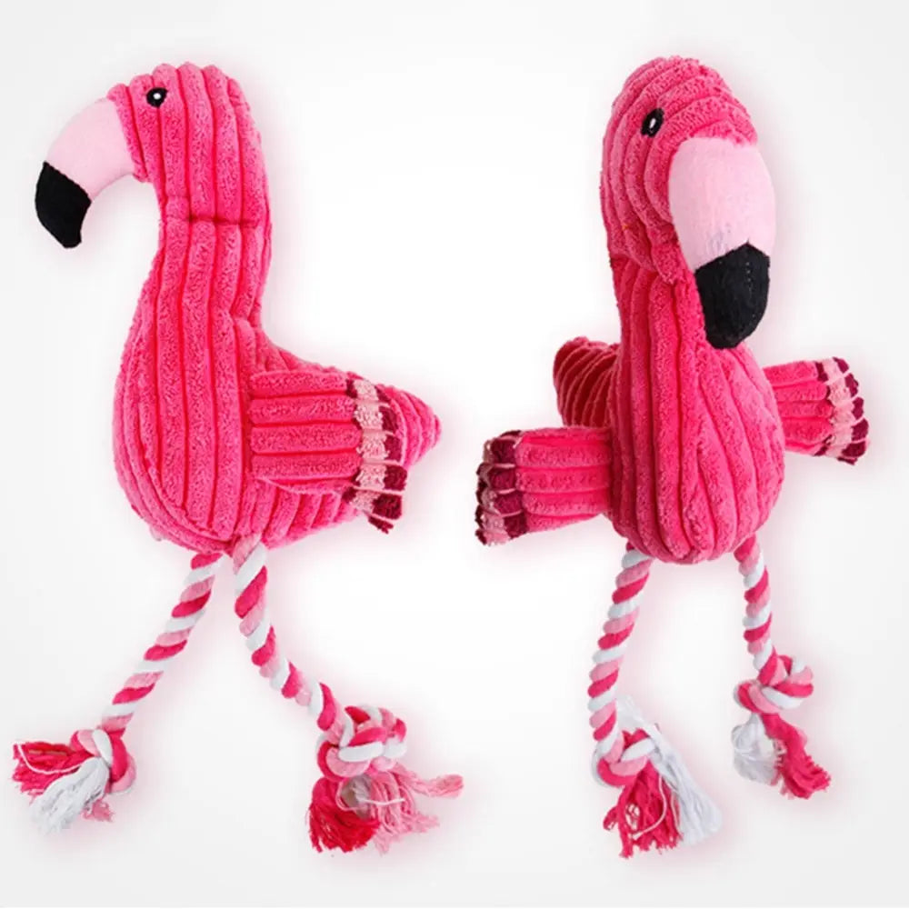 Dog Squeaky Toy Corduroy Molar Plush for Pets