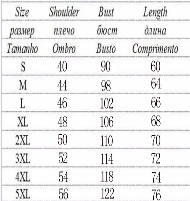 Size chart for Valknut Norse graphic 3d print zip up hoodie displaying garment measurements in centimeters for sizes s through 5xl with labels in English and Russian.