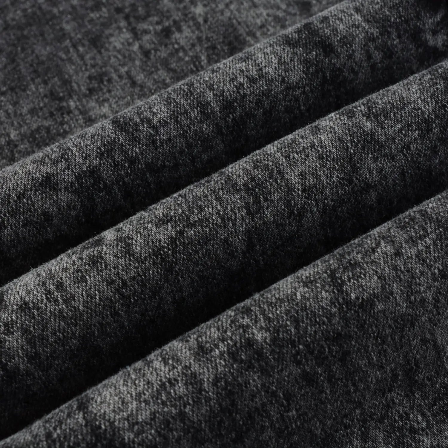 Men’s Smoky Gray Slim Fit Distressed Retro Skinny Jeans