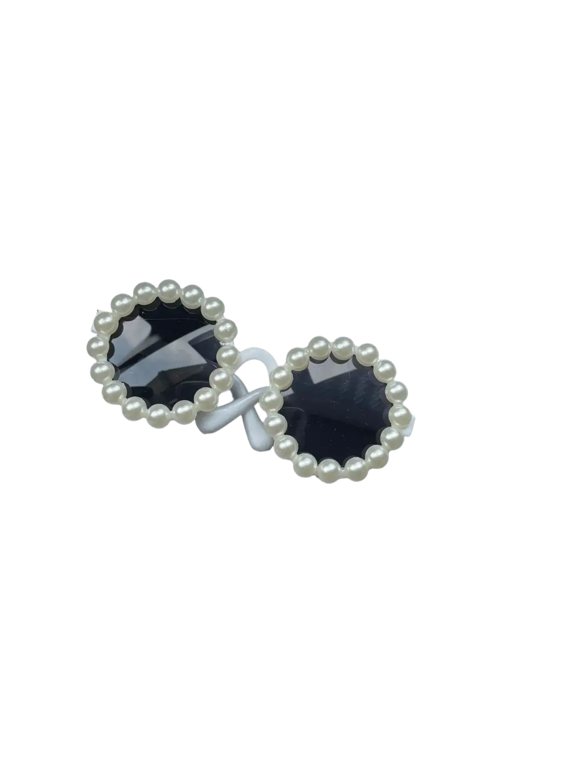 Pearl-encrusted car mirror clip with sleek minimalist design for 17cm labubu doll summer bikini swimsuit set accessory