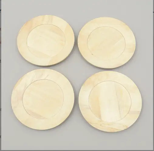 Handcrafted 13 Wood Charger Plate Wooden Dinning Placemat Artisan Wood Tableware