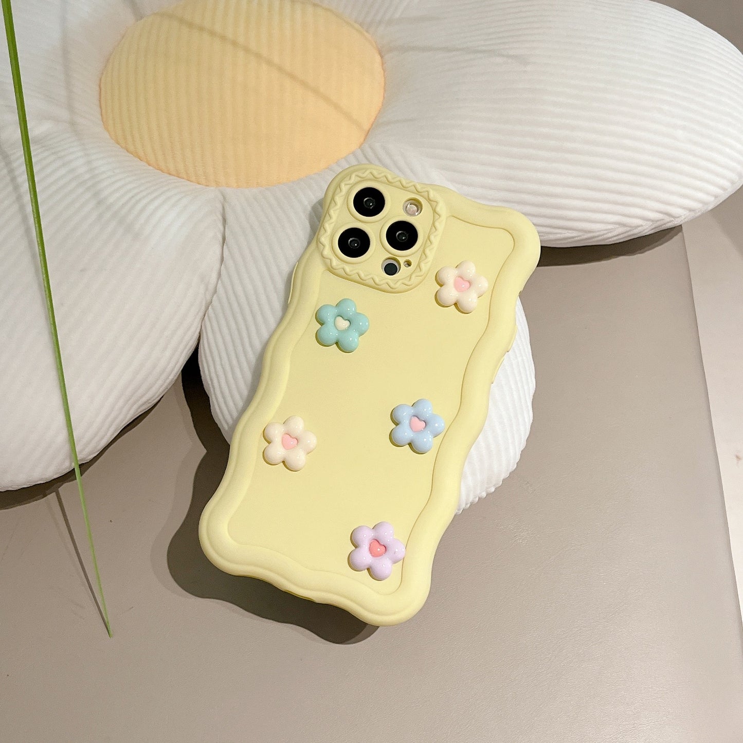 Stereo Little Flowers Applicable To Phone Case