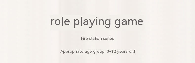 Jeu d’ensemble caserne de pompiers et poste de police en bois pour enfants, proposant un jeu de rôle à thème de caserne des pompiers dans des couleurs vives, conçu pour les enfants âgés de 3 à 12 ans