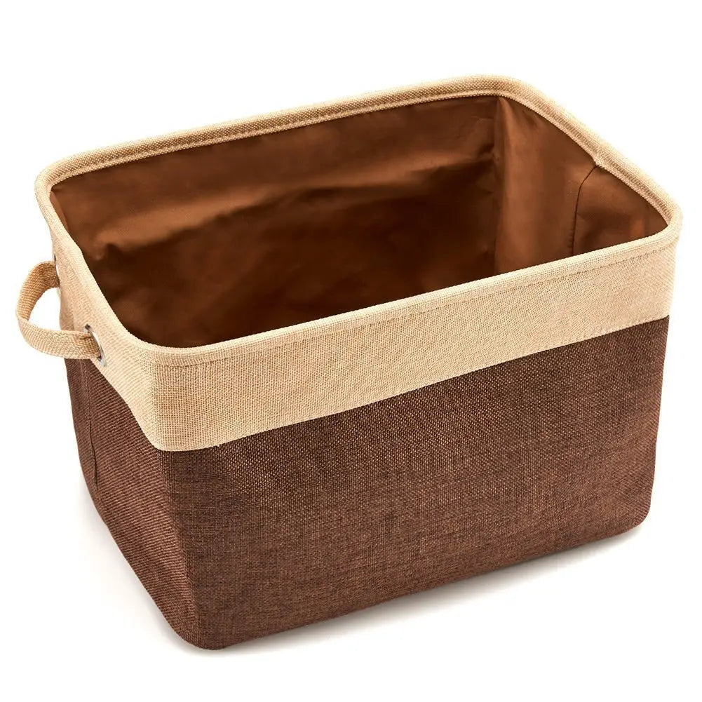 Dog Toy Basket Linen Storage Bin for Pet Supplies