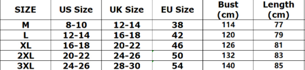 The image displays a size chart for the men’s textured short sleeve button up shirt with pocket listing US UK EU measurements and bust and length dimensions.