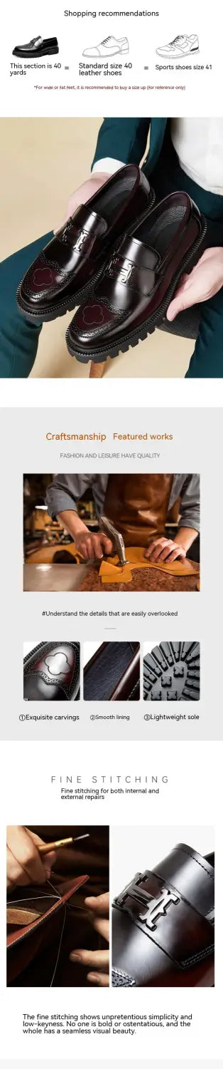 Chaussures habillées en cuir brun foncé au design classique de type oxford et avec des détails de surpiqûres discrets, contrastant avec des mocassins en cuir bordeaux comportant une boucle et une semelle en caoutchouc.