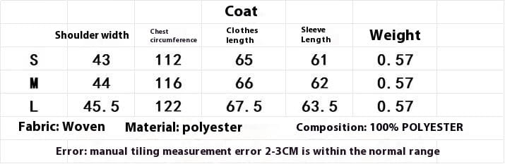 Maroon faux leather biker jacket for women made of polyester woven fabric with size-specific shoulder width chest circumference and sleeve length measurements.