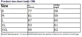 The image shows a product size chart for a women’s v-neck dandelion embroidered sleeveless top listing sizes from s to xxl with chest and clothes length measurements in centimeters.