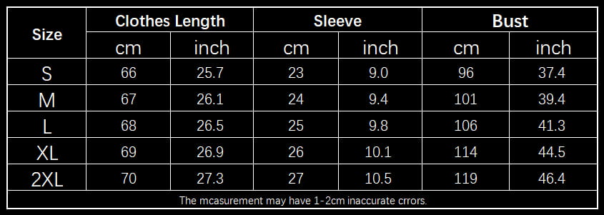 Size chart for women’s relaxed fit waffle knit short sleeve top showing measurements in centimeters and inches for sizes S through 2XL.