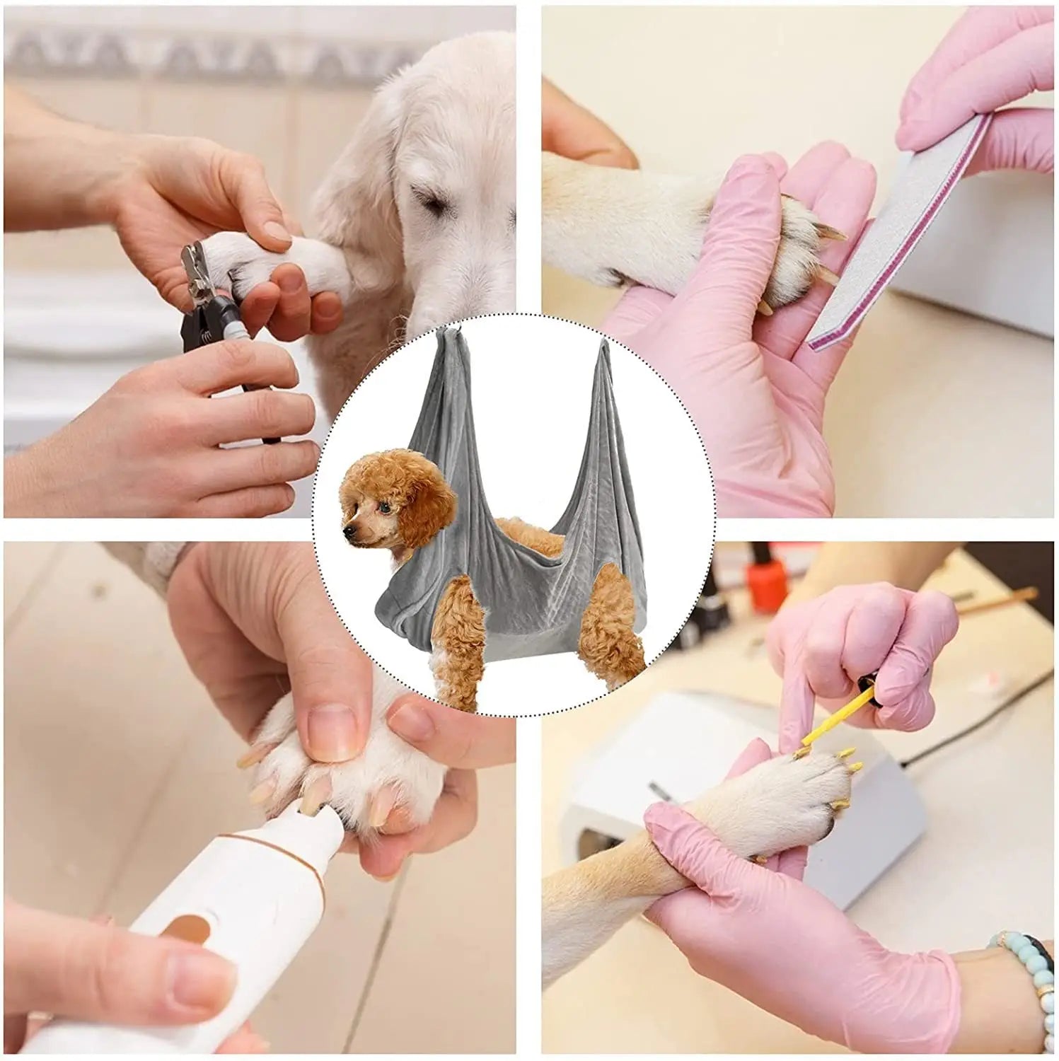 Pet Grooming Hammock for Small Medium Dogs and Cats