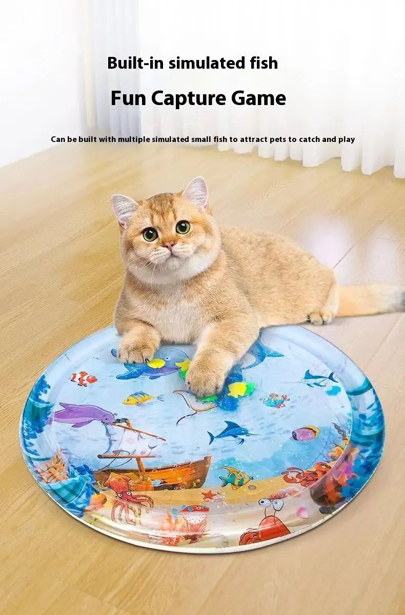 Cooling Water Sensory Play Mat for Cats and Dogs