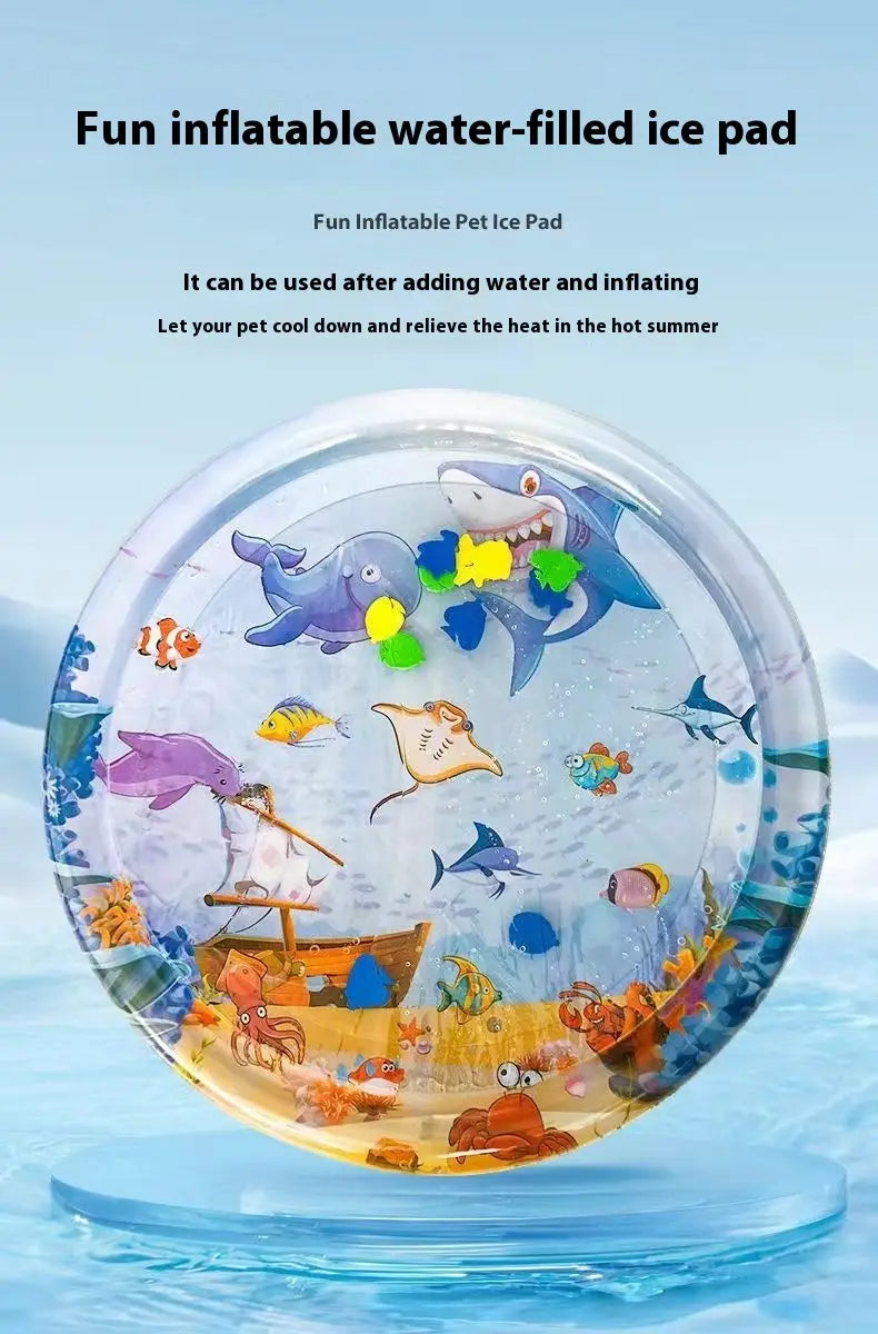 Cooling Water Sensory Play Mat for Cats and Dogs