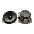 3 inch 5w full range speaker driver unit with 77mm diameter black cone and silver metal frame