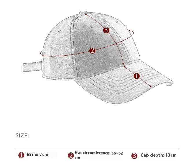 Gray distressed denim baseball cap with structured crown, curved brim, stitched panels, and adjustable strap shown from the back side.