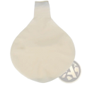 Off-white 36 inch wedding balloon with smooth translucent latex surface and narrow neck for romantic party decor
