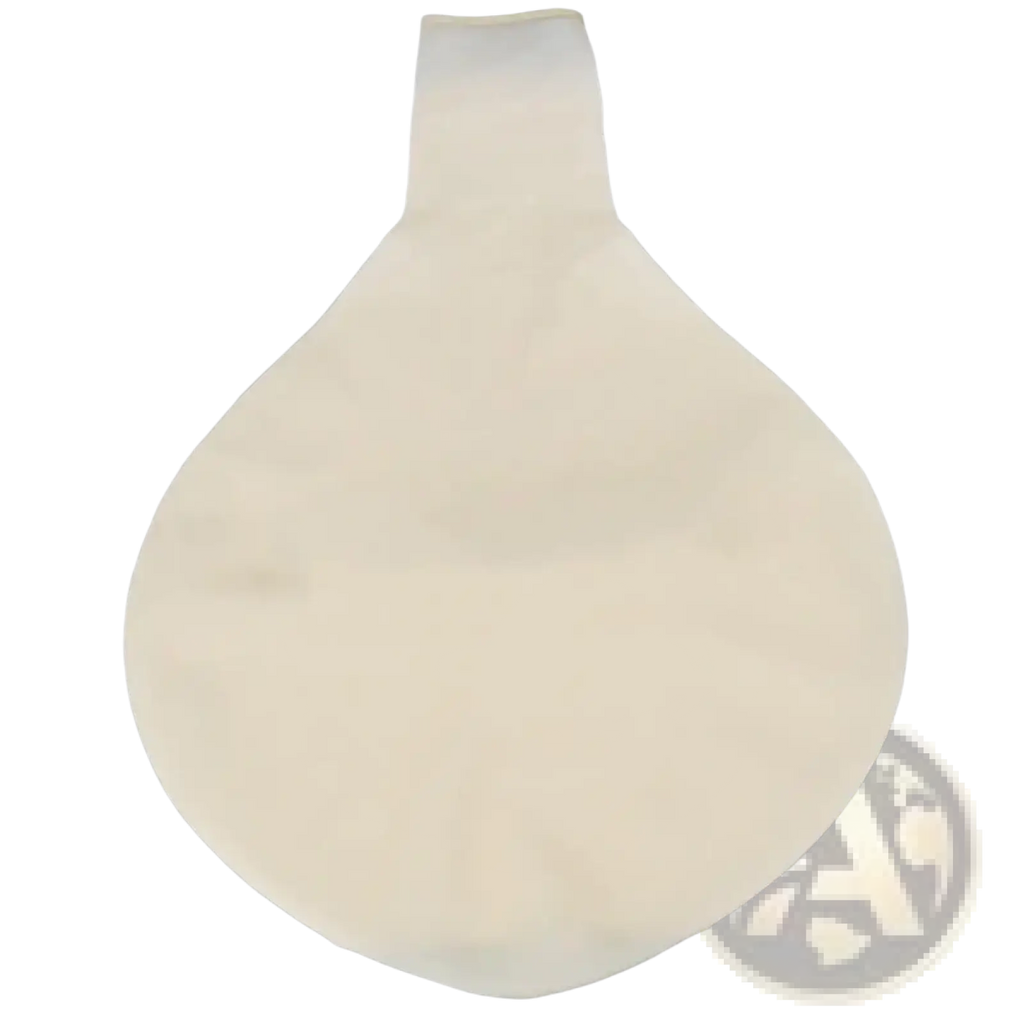Off-white latex 36 inch wedding balloon with narrow neck and smooth translucent surface for romantic party decor