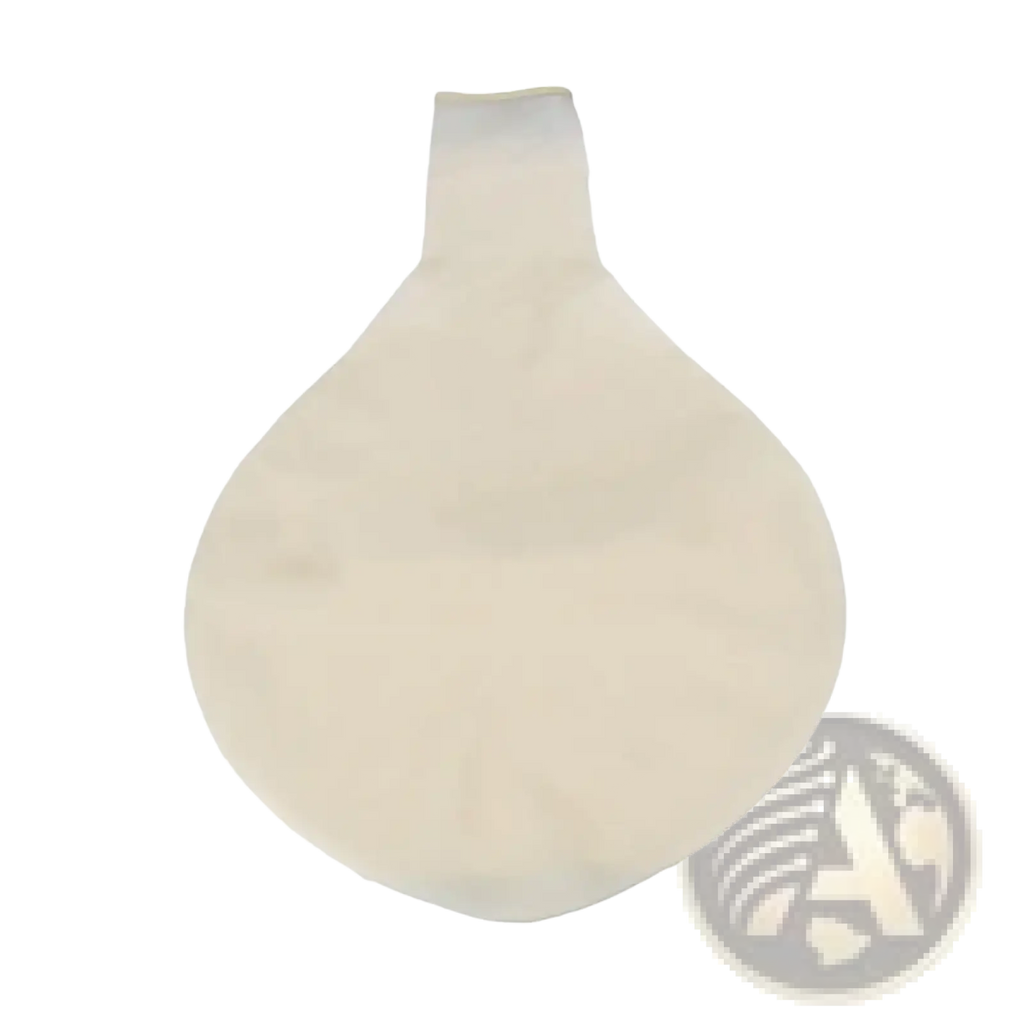 Off-white 36 inch wedding balloon made of smooth translucent latex with narrow neck for romantic party decor