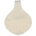 Off-white 36 inch wedding balloon with smooth translucent latex surface and narrow neck for romantic party decor