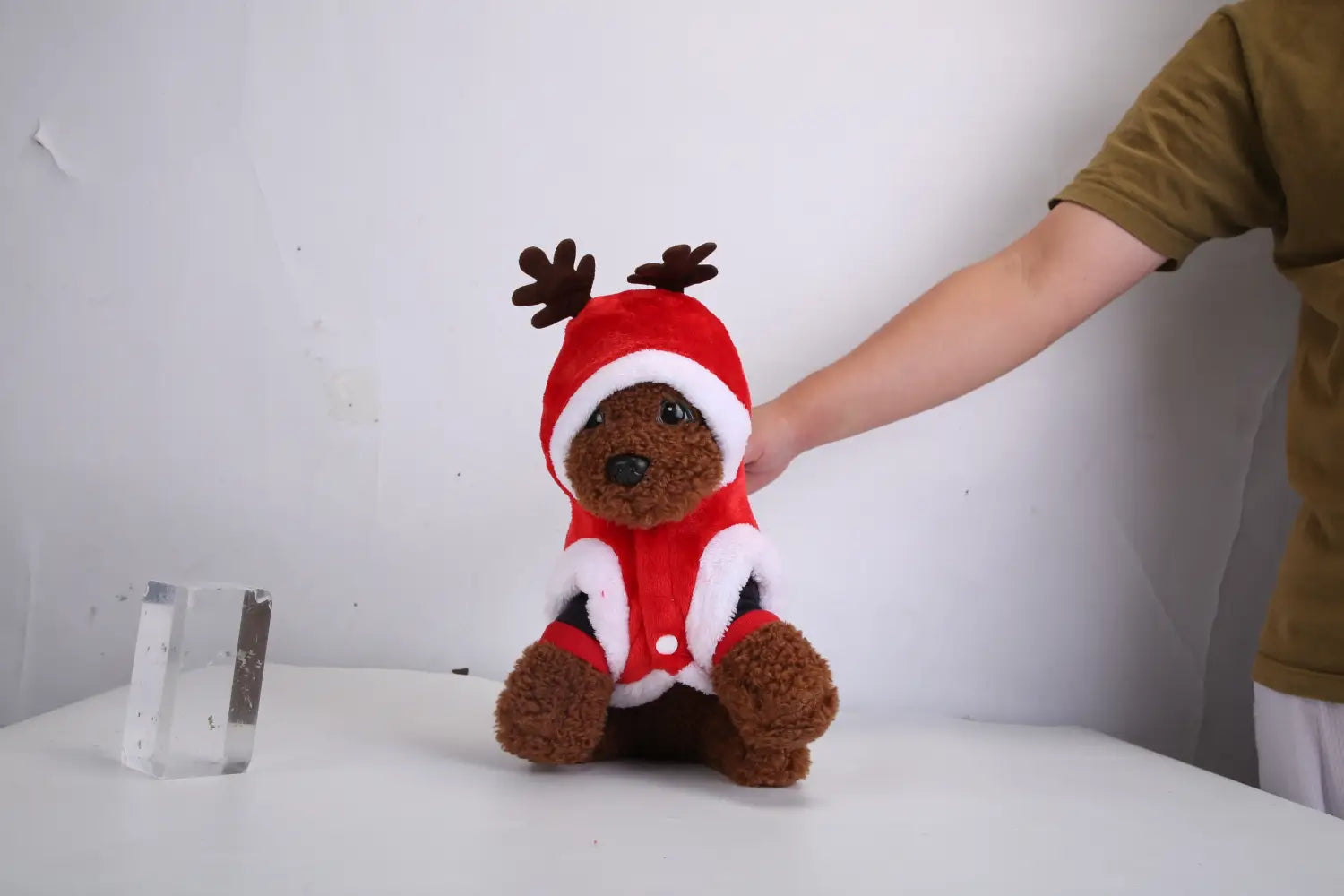 クリスマス ペット用コスチューム サンタ トナカイ 冬用衣装