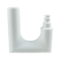 White plastic u-shaped bottle with pump dispenser made from printed pla polylactic acid for pla material garden hose nozzle