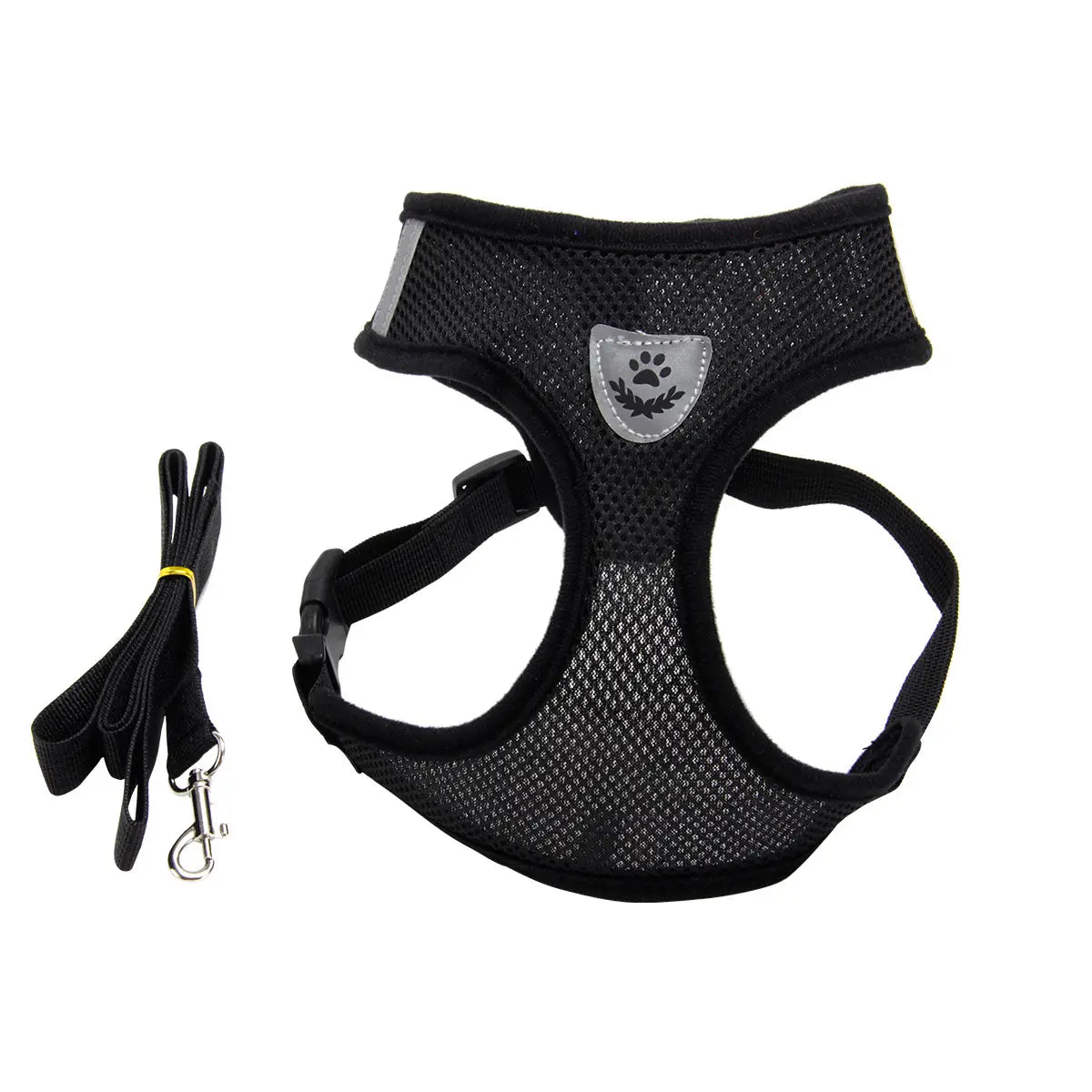 犬用ハーネス メッシュ I型 通気性 マルチカラー セット