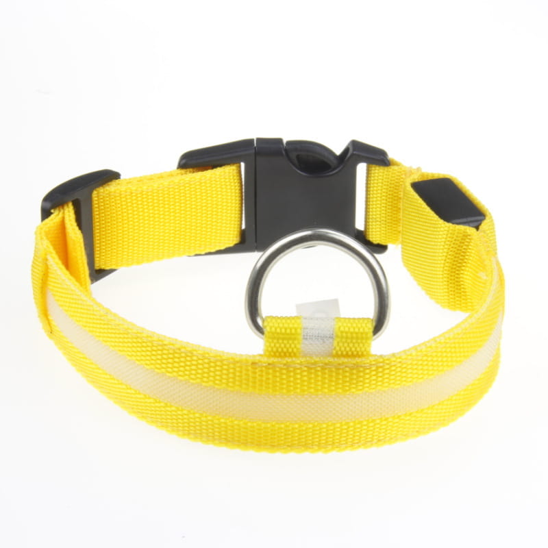 Led Dog Collar Rechargeable Luminous Night Safety Light