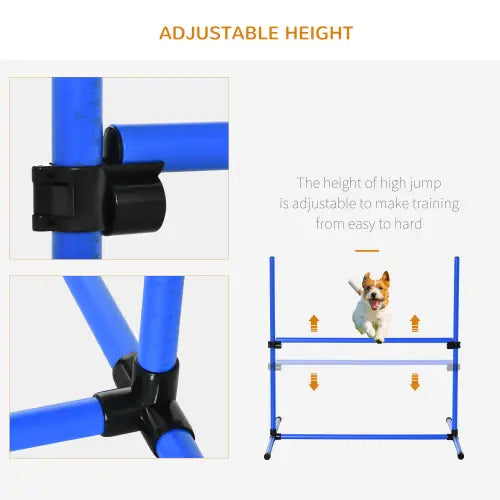 犬のアジリティトレーニング用具 4点セット ジャンプ用