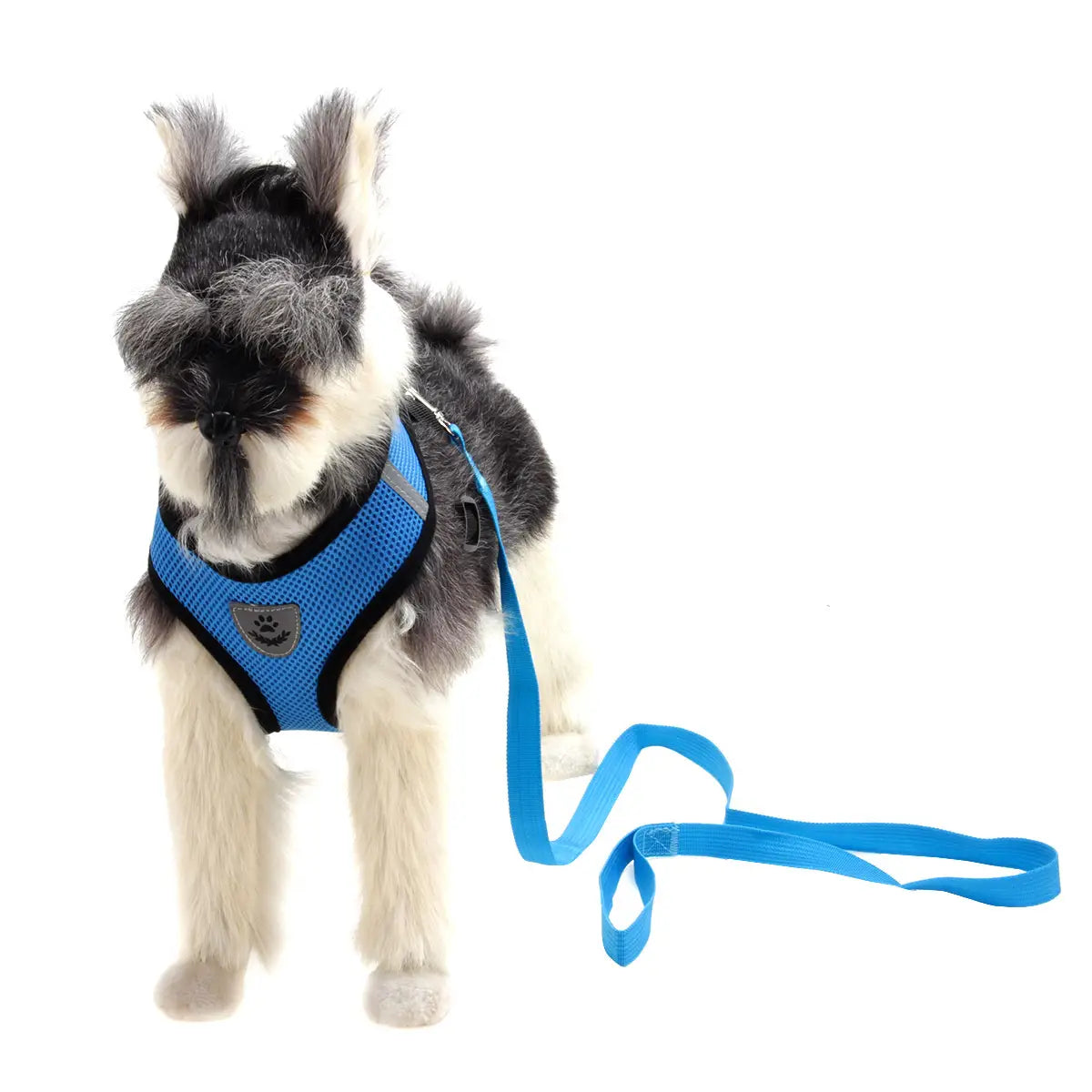 犬用ハーネス メッシュ I型 通気性 マルチカラー セット