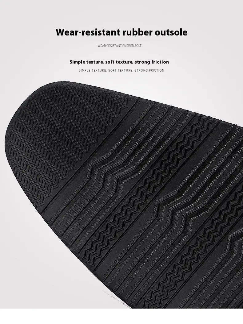 Semelle extérieure en caoutchouc noir résistante à l’usure avec un motif simple en zigzag texturé pour une adhérence solide à l’arrière des chaussures habillées en cuir Oxford pour homme, style japonais