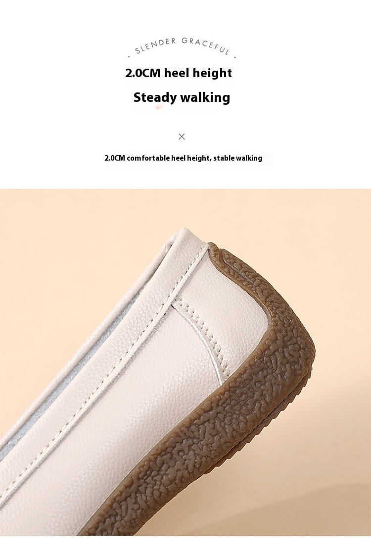 Women’s Soft Flat Loafers with Comfortable Beef Tendon Sole