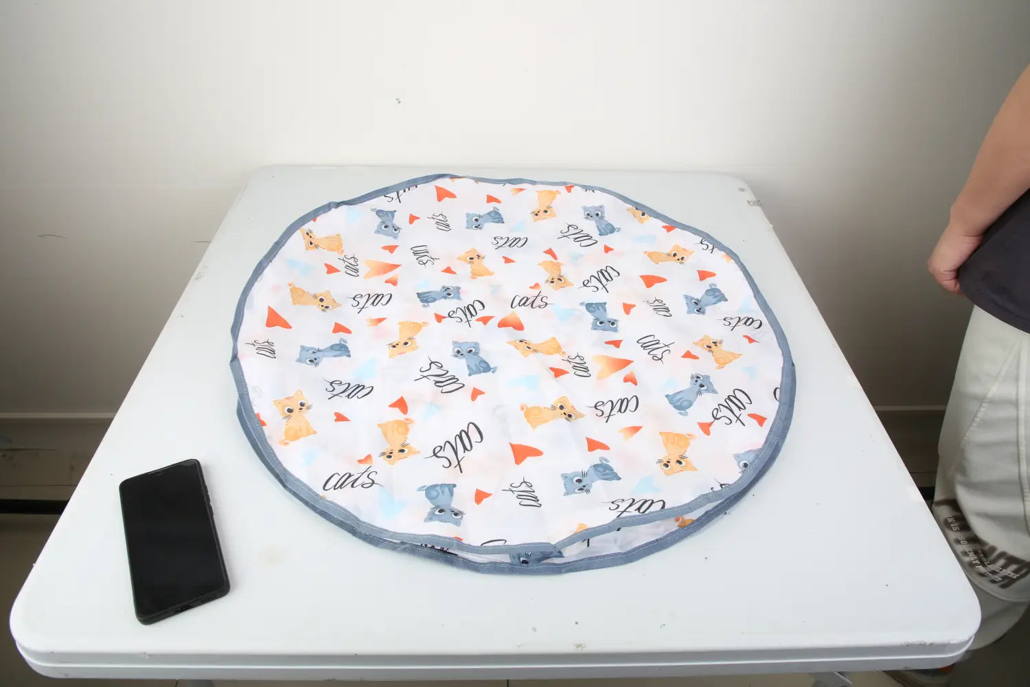 Interactive Cat Toy Ball with Hide and Seek Pouch