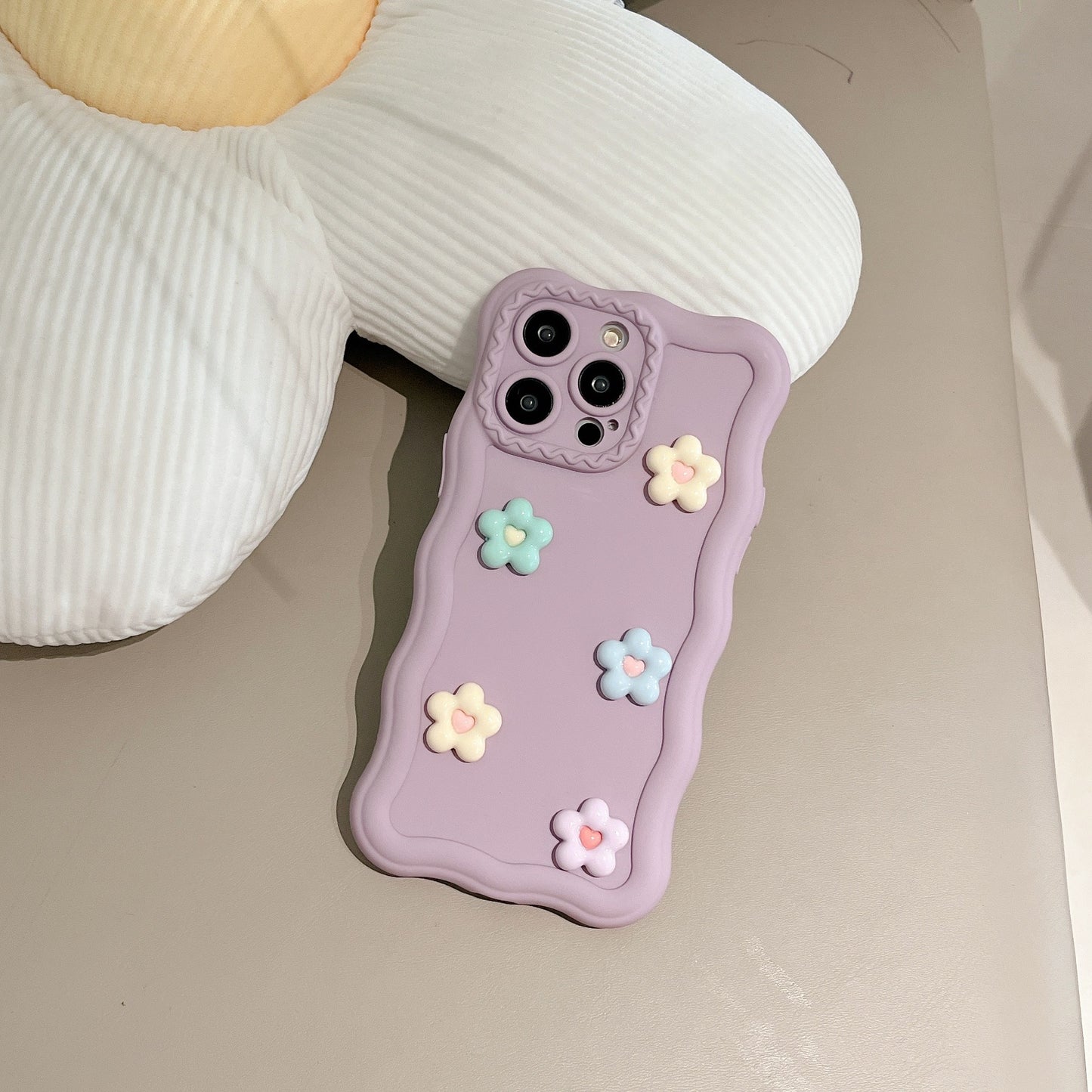 Stereo Little Flowers Applicable To Phone Case