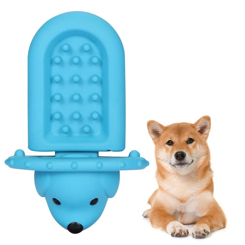 Dog Crate Slow Feeder Rubber Lick Pad Training Tool