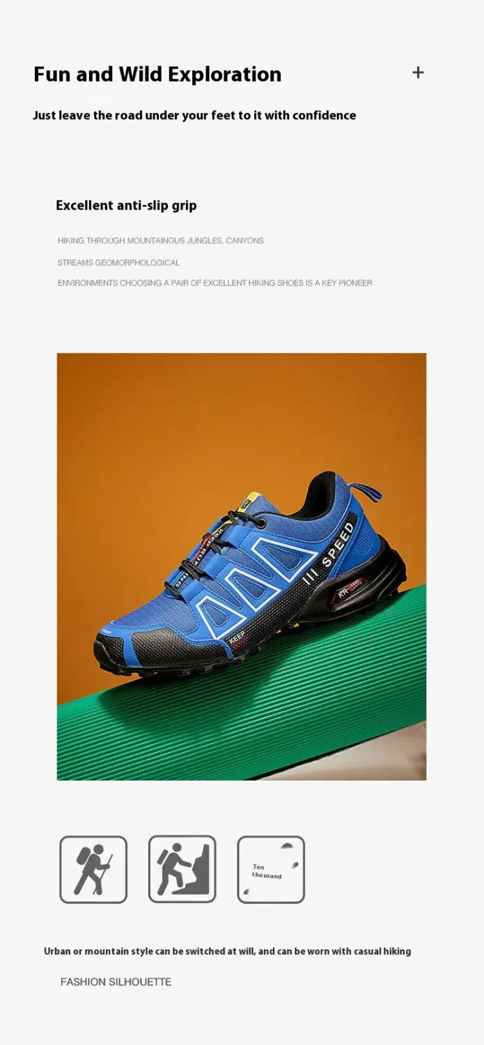 Men’s Lightweight Breathable Outdoor Trekking Shoes