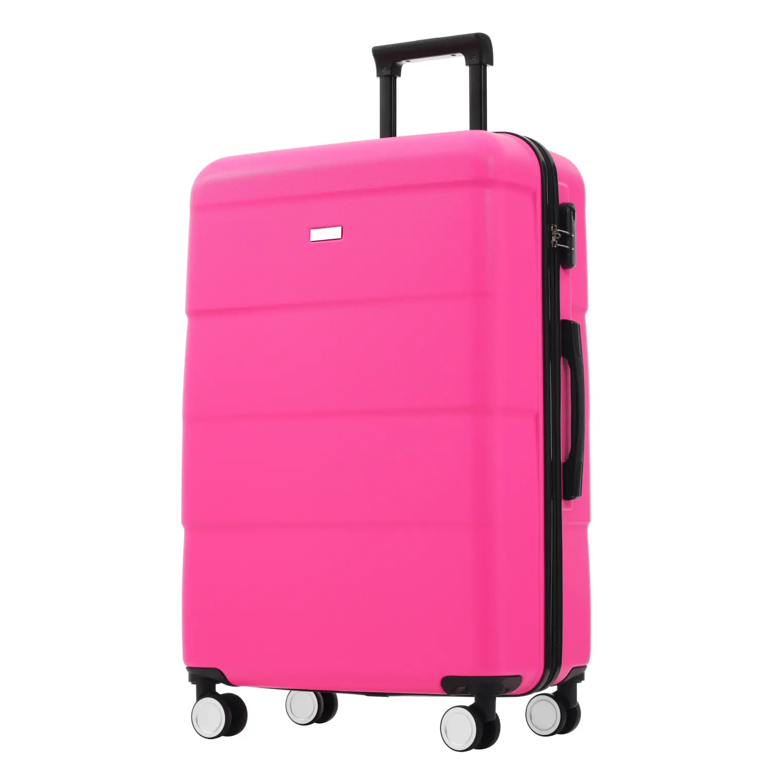 Hardshell Luggage Sets 6 Piece with 2 Bags,carry on Suitcase with Handle Password Lock Double Spinner Wheels