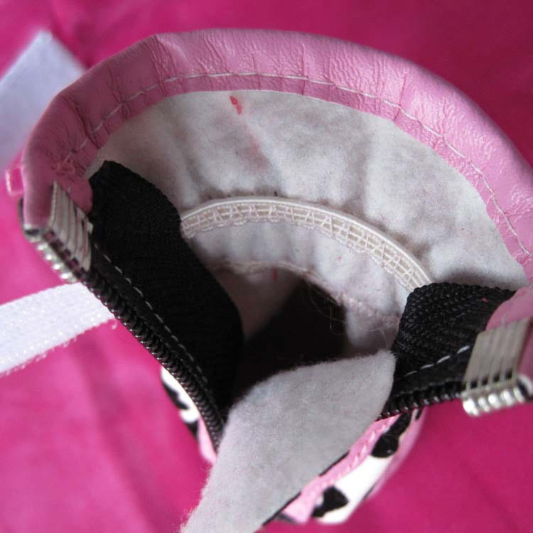 Leopard Print Pu Pet Shoes for Small Dogs and Cats