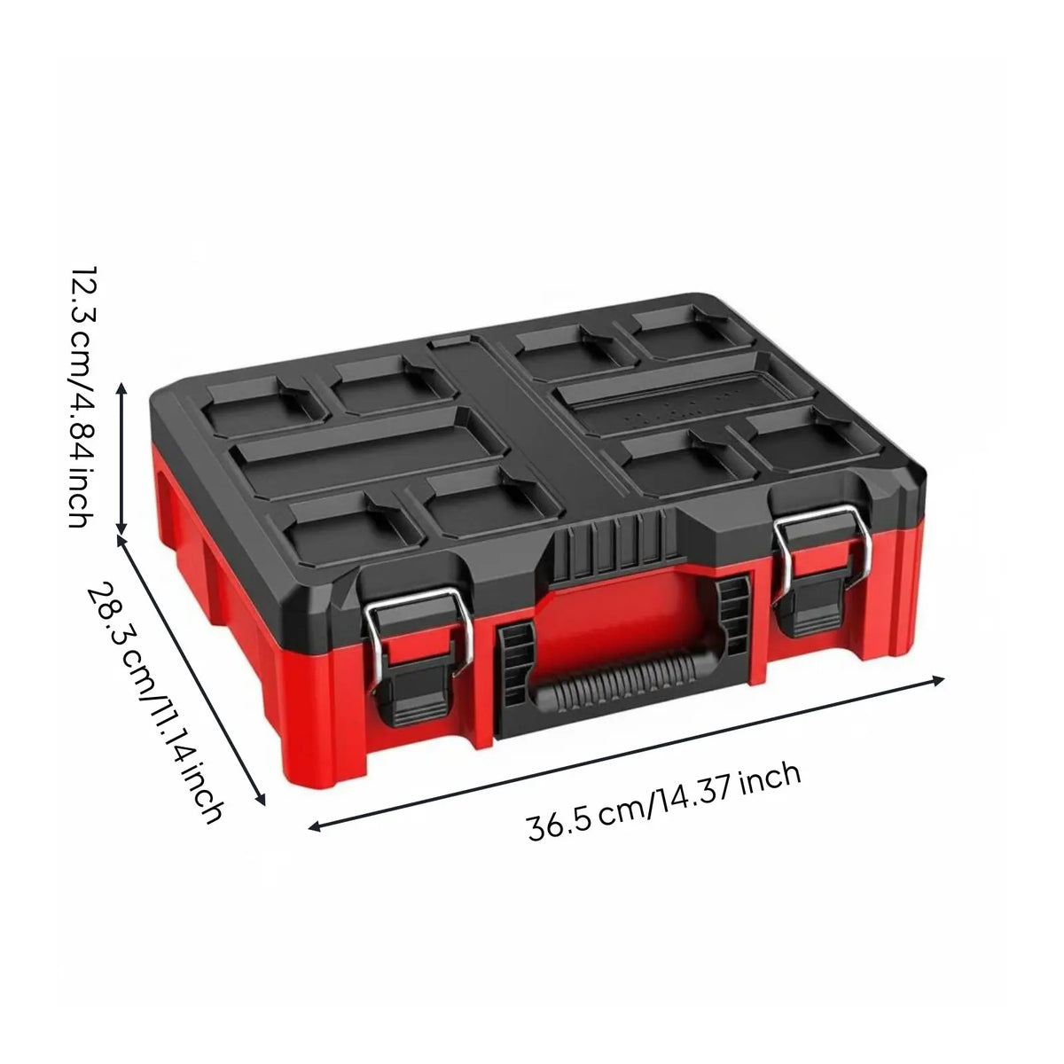 Multi‑Function Hardware Tool Storage Box Stackable Combined Organizer Case Household Parts Container for Workshop Garage
