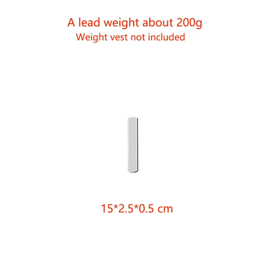 Men's Weight-bearing 20kg Vest Gym Weight-bearing Training Vest Adjustable Weight Vest Fitness Equipment Equipment Sports Vest