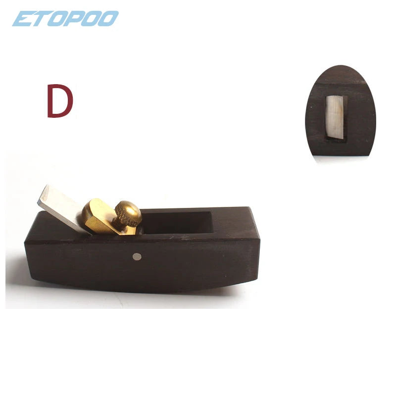 DIY Mini Hand Planes Carpentry Carpenter Ebony Joinery Woodwork Tools 5 Pcs Set or 1 Pcs Hand Planer