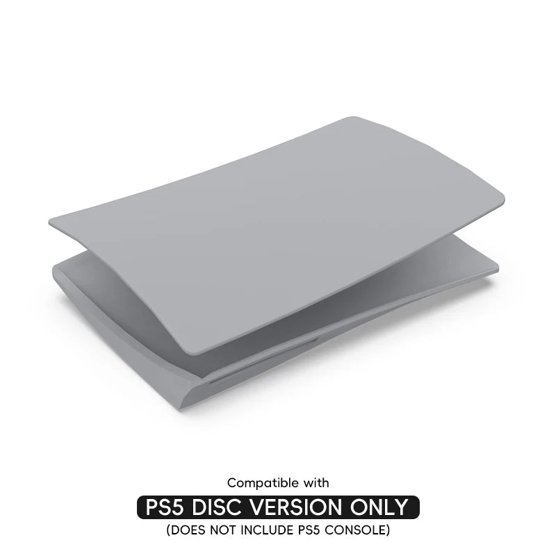 Black Faceplate Cover For PS5 Disc Console Replacement Shell Protective Gaming Accessories