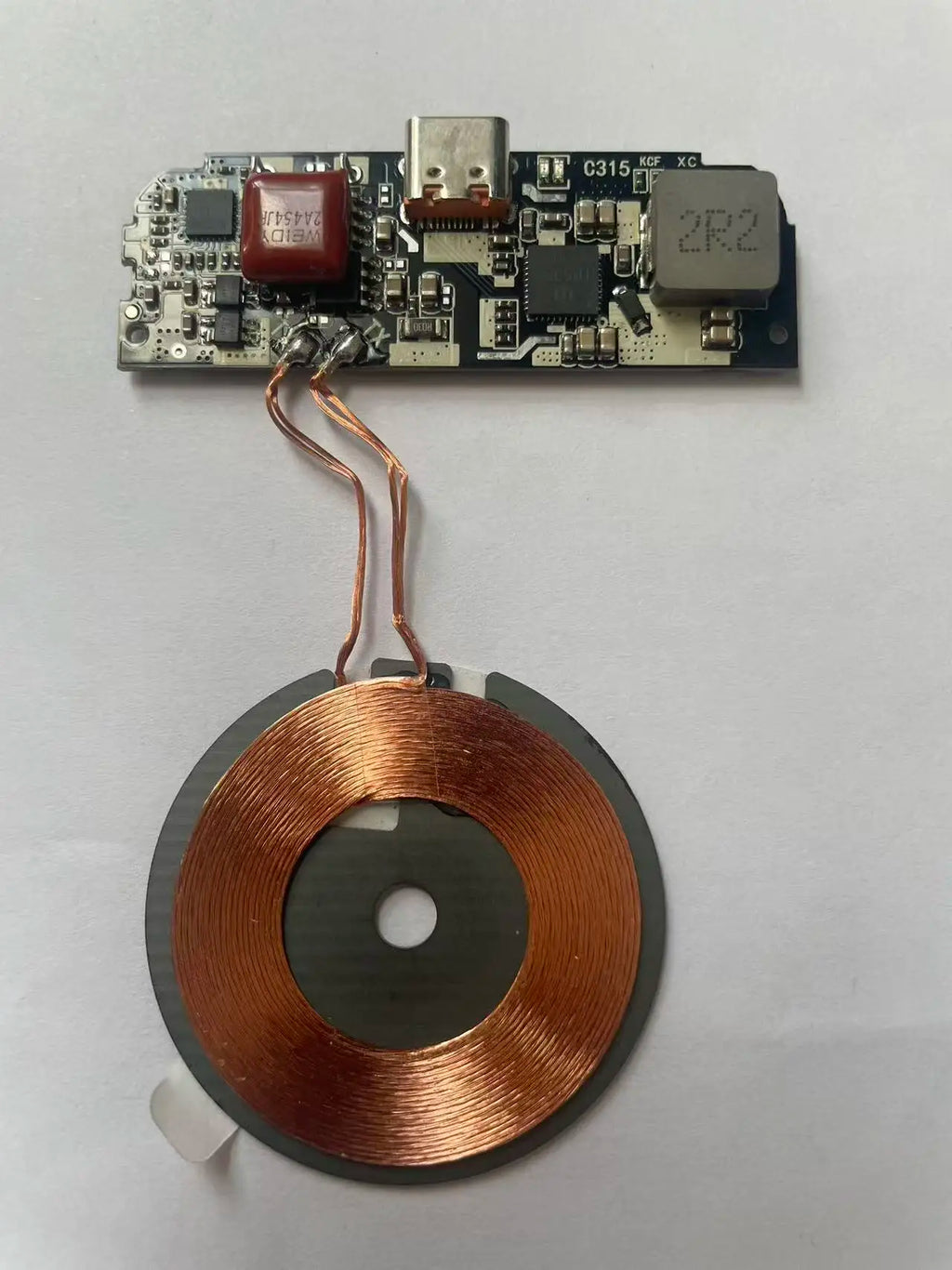Magnetic Power Bank PCBA Board 15W 9V Wireless Charger Universal Qi Wireless Charger Module Diy For Mobile Phone