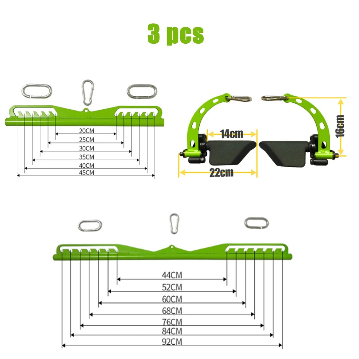 Home Gym LAT Pull Down,T/V Bars,Biceps,Triceps,Blaster Handle,Cable Machine Attachment For Cable Rowing,Fitness Accessories