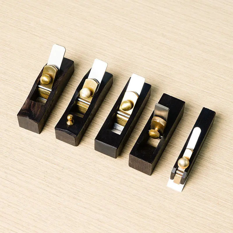 DIY Mini Hand Planes Carpentry Carpenter Ebony Joinery Woodwork Tools 5 Pcs Set or 1 Pcs Hand Planer